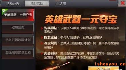 CF����Ӣ������һԪ�ᱦ